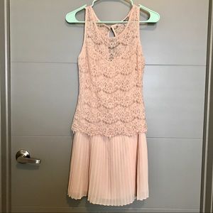 Light Pink Lace Dress